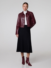 Image sur Midijupe en laine vierge