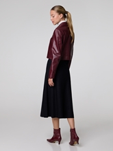 Image sur Midijupe en laine vierge