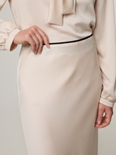 Bild von Midijupe aus Satin