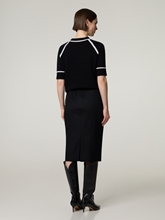 Image sur Midijupe en laine vierge ALETE