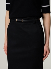 Image sur Midijupe en laine vierge ALETE