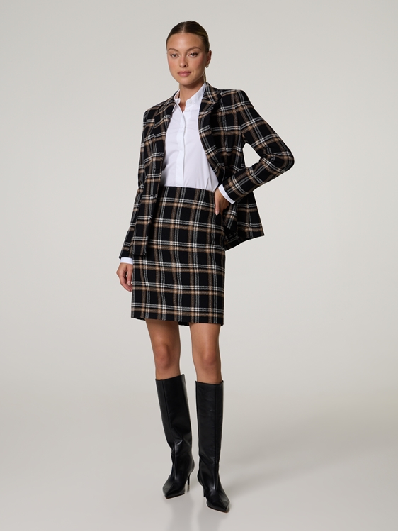 Bild von Minijupe mit Wolle