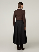 Image sur Jupe midi en denim