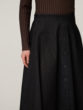 Image sur Jupe midi en denim