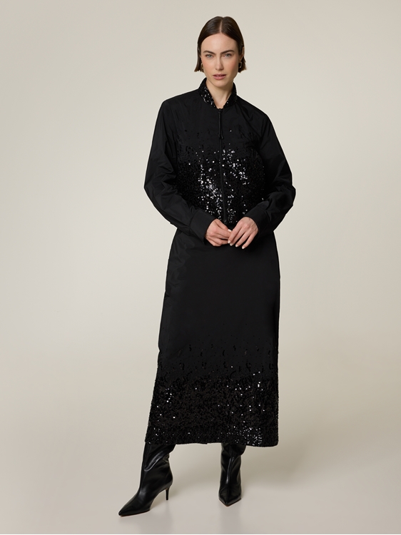 Bild von Rock aus Taft mit Pailletten