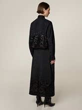 Bild von Rock aus Taft mit Pailletten