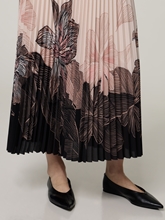 Image sur Jupe plissée imprimée