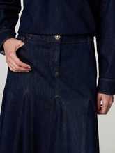Bild von Midirock aus Denim