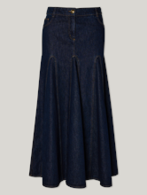 Bild von Midirock aus Denim