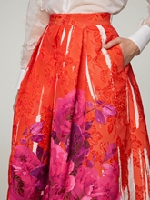 Bild von Midijupe mit Muster LUNA