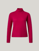 Bild von Kaschmirpullover mit Stehkragen