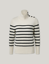 Image sur Pull à col montant en cachemire