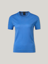 Image sur T-shirt tricoté en laine