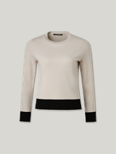 Bild von Pullover mit Blockstreifen