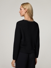 Image sur Veste en tricot avec laine