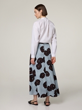 Image sur Midijupe avec imprimé floral