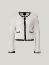 Image sur Veste en tricot ajouré
