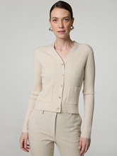 Bild von Strickjacke mit Merinowolle