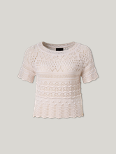 Bild von Strickshirt mit Baumwolle