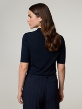 Bild von Strickpolo aus Wolle FIDENKA