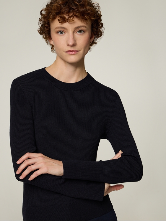 Bild von Rippen Pullover