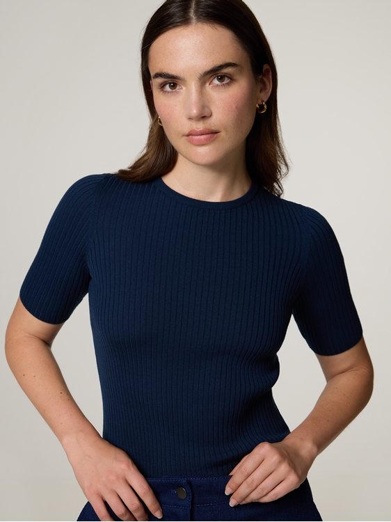 Bild von Strickshirt aus Wolle