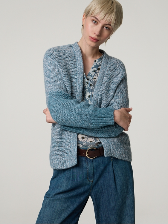 Bild von Cardigan mit Alpaka