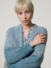 Bild von Cardigan mit Alpaka