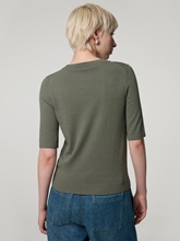 Bild von Strickshirt mit Wolle