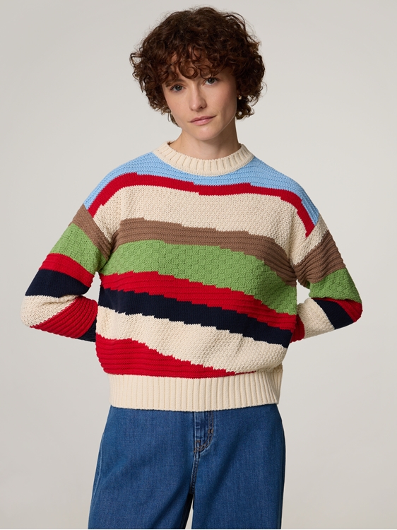 Image sur Pull en maille POLO