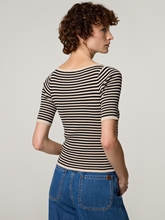 Image sur T-shirt en tricot WASER