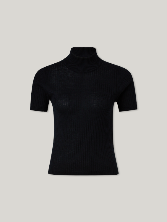 Bild von Strickshirt mit Seide JANGY