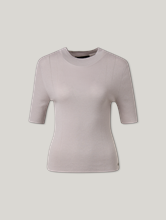 Image sur Pull à manches courtes en laine