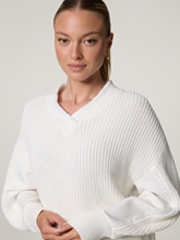 Bild von Strickpullover mit Baumwolle