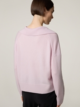 Image sur Pull polo en cachemire