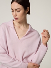 Image sur Pull polo en cachemire