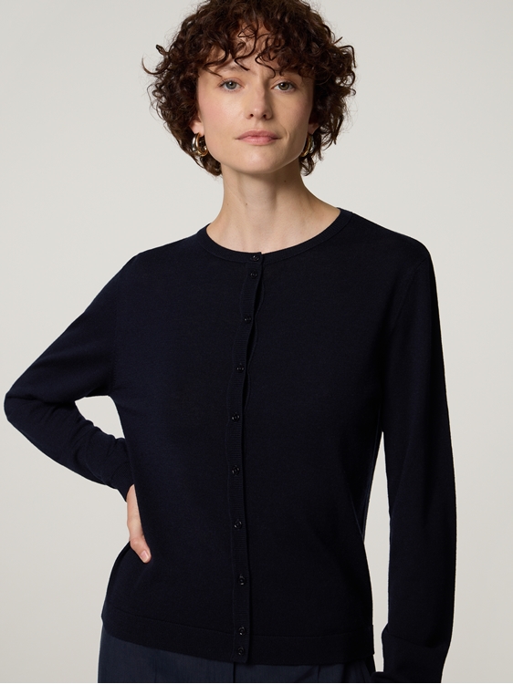 Image sur Cardigan en laine mérinos