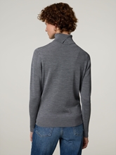 Bild von Rollkragenpullover aus Wolle