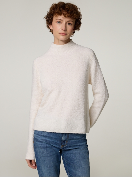 Bild von Stehkragen Pullover