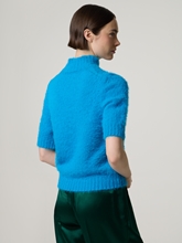 Bild von Kurzarmpullover mit Wolle