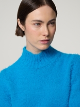 Bild von Kurzarmpullover mit Wolle