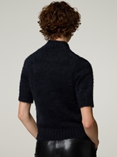 Bild von Kurzarmpullover mit Wolle