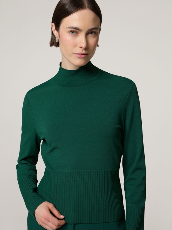 Image sur Pull à col montant