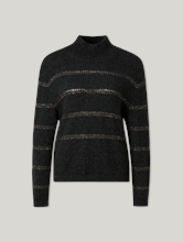 Image sur Pull en tricot avec alpaga