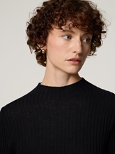 Image sur T-shirt à manches longues en laine mérinos