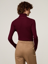 Bild von Rollkragenshirt aus Merinowolle