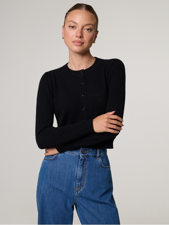 Bild von Strickjacke aus Kaschmir