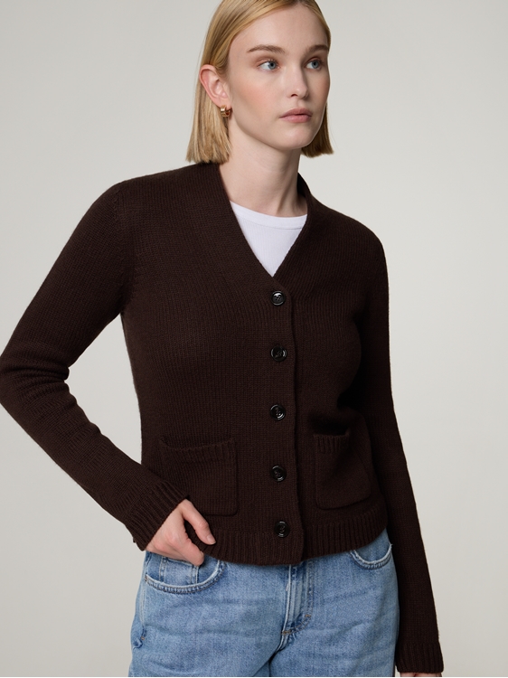 Image sur Veste en tricot avec cachemire