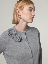 Bild von Strickjacke mit Kaschmir