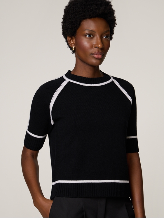 Bild von Strickshirt mit Kaschmir PIUMA